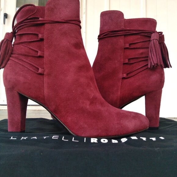 Fratelli Rossetti Shoes - Fratelli Rossetti Suede Corset Boots